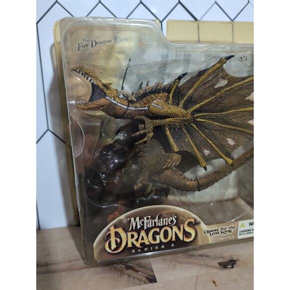 McFarlane's Dragons Fire Dragon Series/Clan 3 Quest For The Lost King BNIP! - Picture 2 of 7